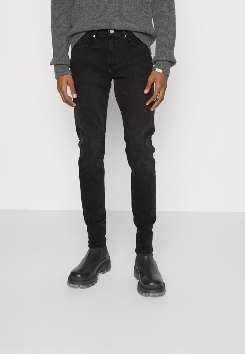 FRAME JAGGER TRUE SKINNY Jeans Skinny Fit fade/dunkelgrau Zalando.at