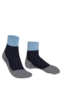 FALKE TK2 COOL SHORT TREKKING MEDIUM CUSHIONING - Calze sportive - navy