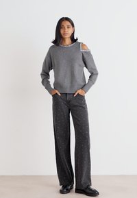 DKNY COLD HOT FIX  - Stickad tröja - ash grey