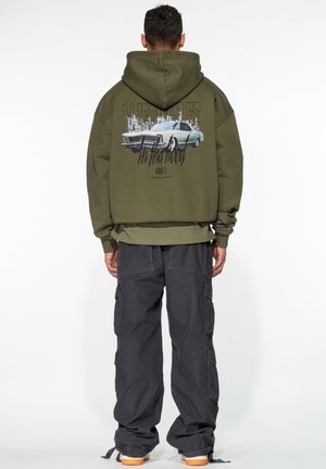 MJ Gonzales MÄNNER X HEAVY - Hoodie - olive