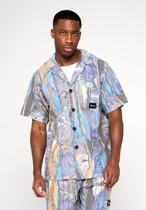 Colucci CROCHET SIGNATURE RESORT  - Hemd - aop blue orange