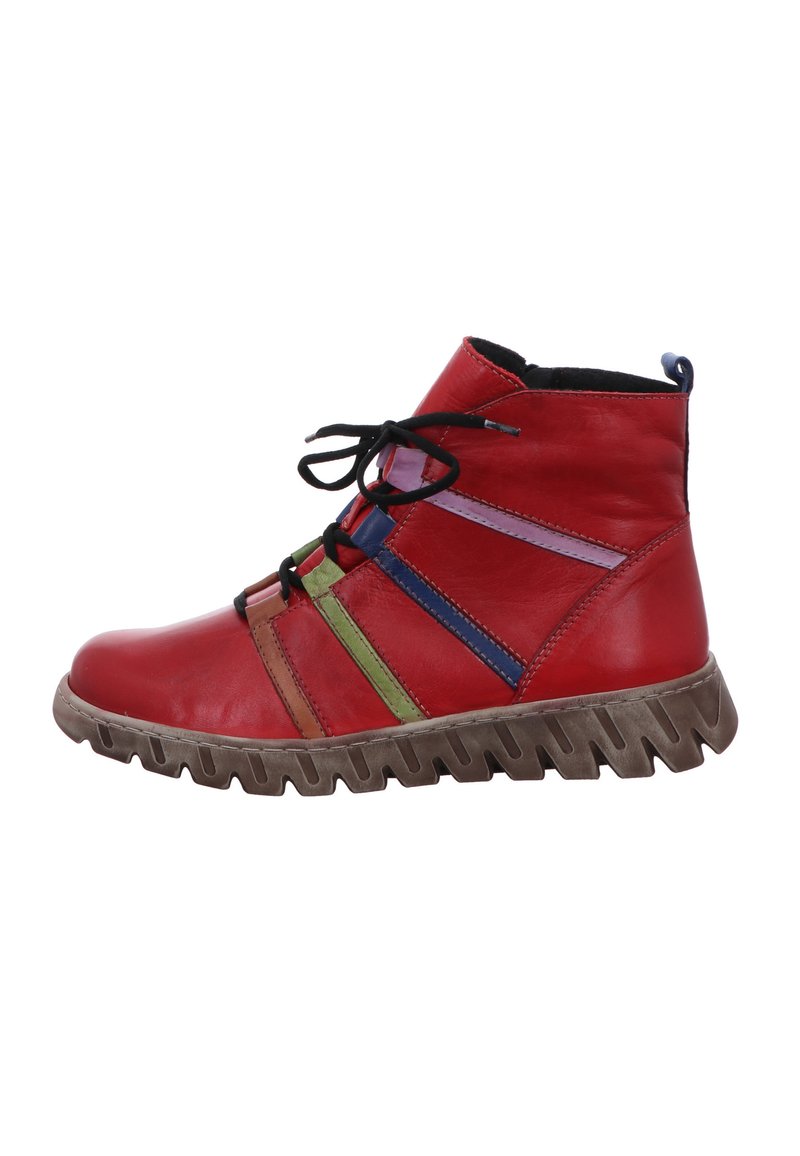 Gemini ANILINA  - Lace-up ankle boots - rot  tan
