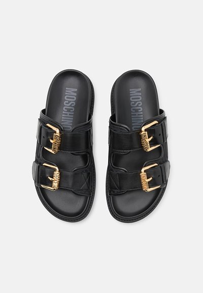 MOSCHINO CIABATTA - Mules - nero