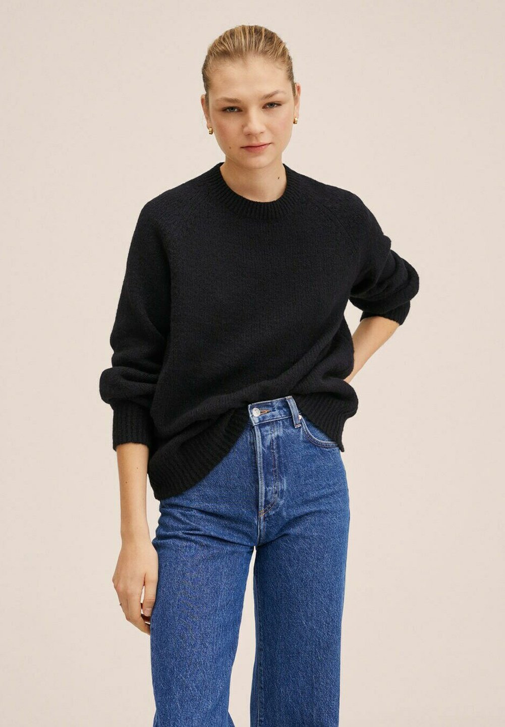 Mango JORGE - Jumper - nero/black 