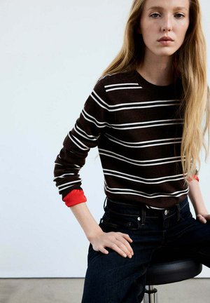 Mango, ADULT - Pullover - dark brown