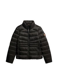 Superdry Co FUJI QUILTED PADDED Winterjacke black/schwarz