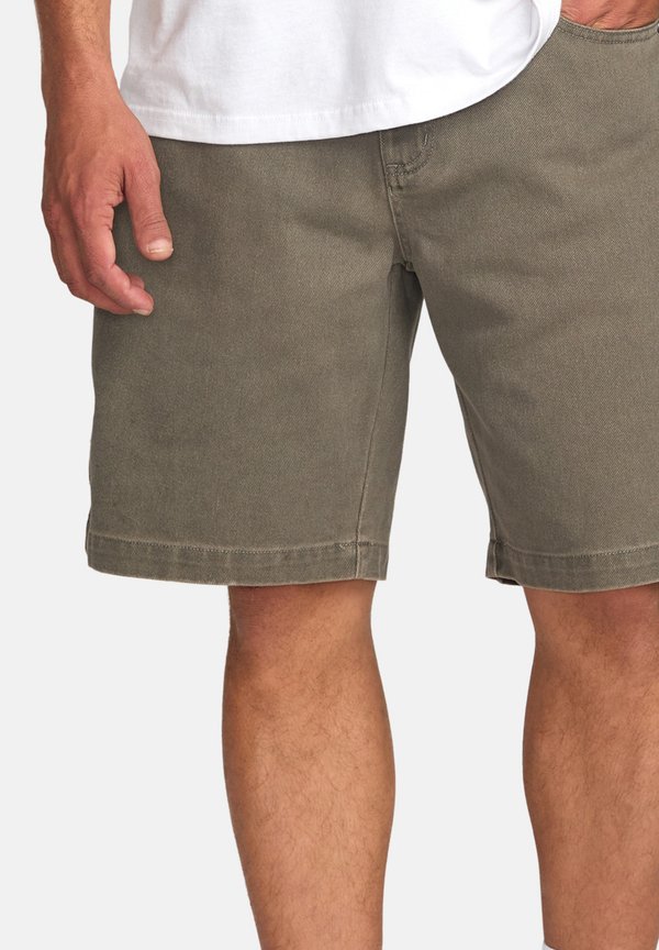 BAD DOG - WORKWEAR - Denim shorts - brn3