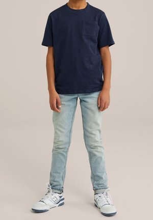 WE Fashion, Jean droit - light blue