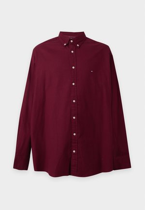 Tommy Hilfiger, BT-FLEX FLANNEL SOLID RF - Skjorter - burgundy
