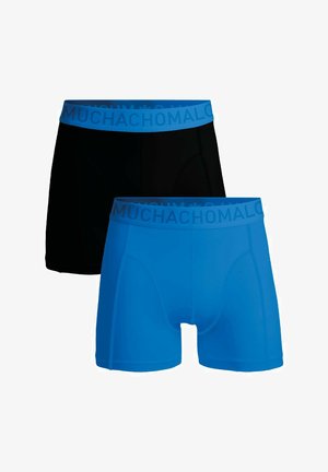 MUCHACHOMALO 2-PACK SOLID - Alsónadrágok - black blue