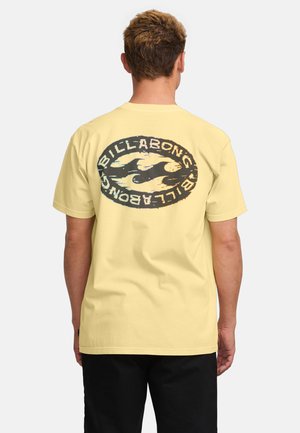 Print T-shirt - yellow