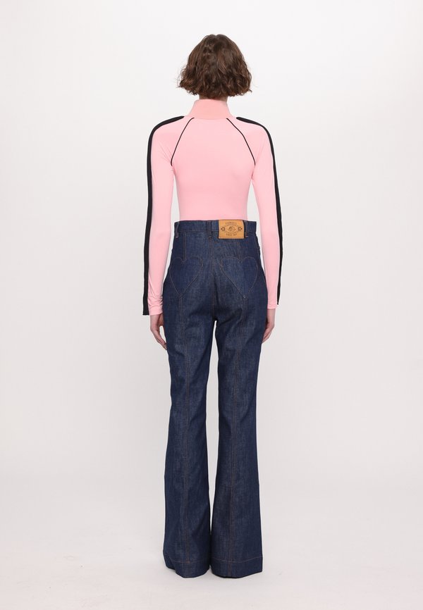 BABY PUFFY PIPING BODYSUIT - Long sleeved top4