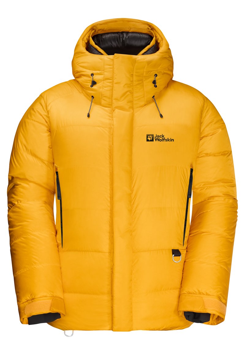 Jack Wolfskin Gewatteerde jas geel Jack Wolfskin Gewatteerde jas geel