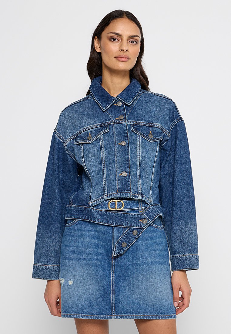 Twinset ACTITUDE Spijkerjas blauw