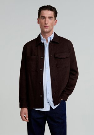 Scalpers Leichte Jacke - brown
