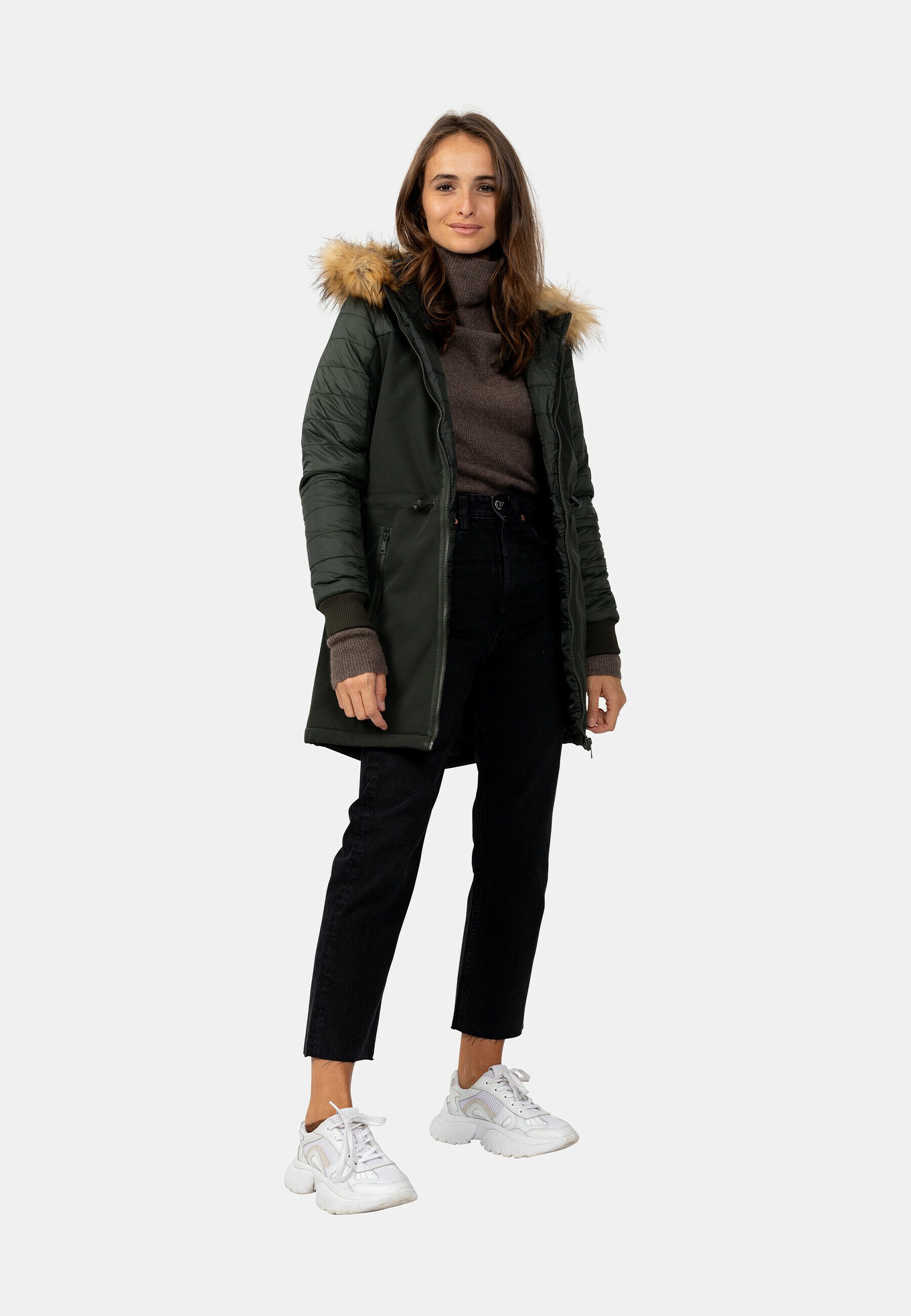 North Wood PAM - Abrigo de invierno - olive green/verde - Zalando.es