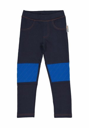 COLLEGE TREGGINGS - Tygbyxor - dark blue