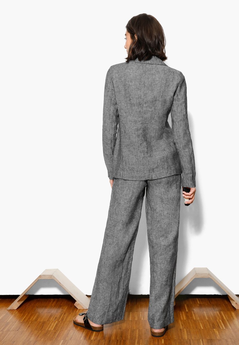 Damen Leichte Jacken | s.Oliver Blazer black melange/schwarz meliert - YK04120 Damen Leichte Jacken | s.Oliver Blazer black melange/schwarz meliert - YK04120