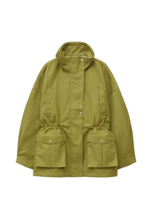 & OTHER STORIES, & OTHER STORIES OVERSIZED UTILITY JACKET - Manteau court - green