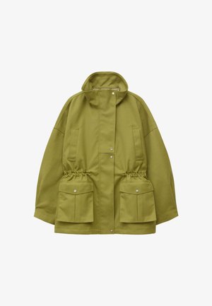 & OTHER STORIES, & OTHER STORIES OVERSIZED UTILITY JACKET - Manteau court - green