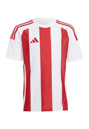FUSSBALL STRIPED  - T-Shirt print - weissrot