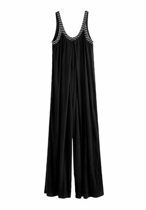 SLEEVELESS BEADED - Kezeslábas - black