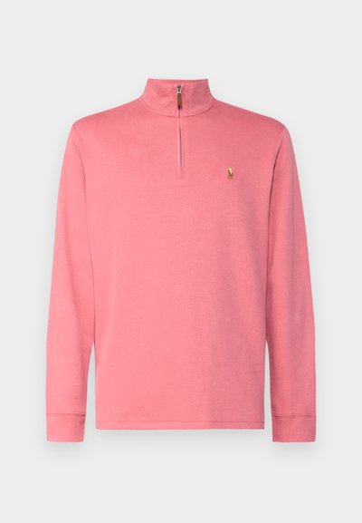 Polo Ralph Lauren ESTATE RIB QUARTER ZIP PULLOVER - Vesta - adirondack berry