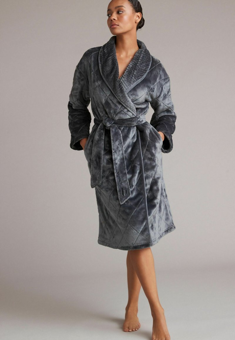B by Ted Baker B by Ted Baker Cosy Quilted Dressing Gown Dressing gown grey Zalando