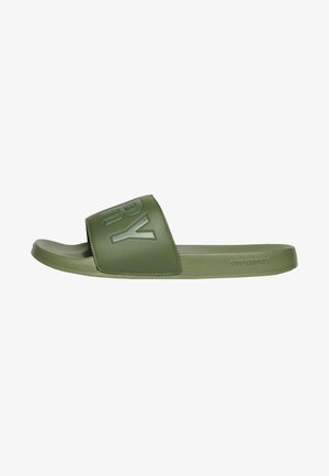 Superdry & Co CORE - Sandales de bain - olive khaki olive khaki