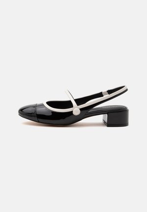 ALDO, AGGIE - Escarpins - black/white