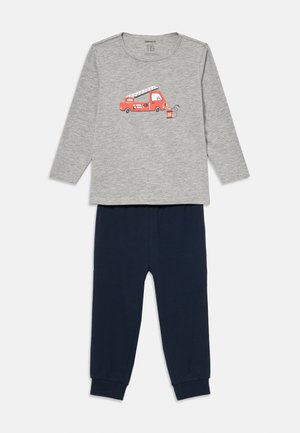 NMMNIGHTSET FIRE TRUCK SET - Pigiama - grey melange