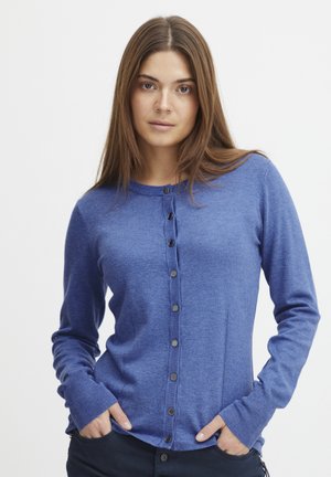 PZSARA L/S - Kofta - dutch blue melange