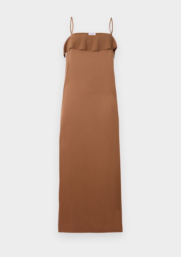 FLUID DRAPED STRAP DRESS - Cocktail dress / Party dress - light brow4