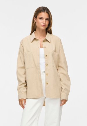 VILA VIKIRA Corduroy - Manteau court - natural