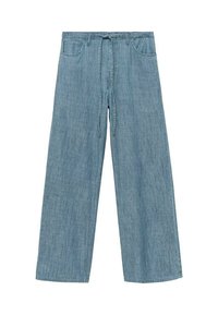 WIDE - Trousers - dark blue