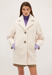 Motivi MONOPETTO - Cappotto corto - bianco