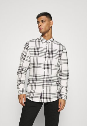 ONSNATE LIFE CHECK SHIRT - Skjorte - star white