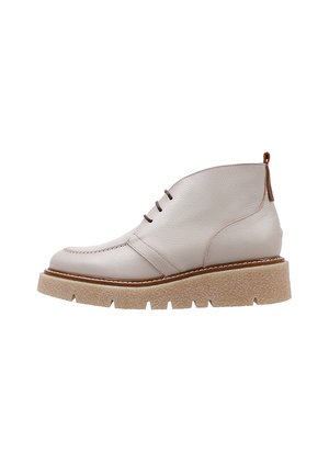 Sandra Fontán Bottines compensées - beige