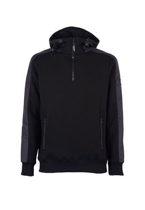 Felpa con cappuccio - nero