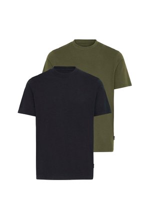 BHIVO 2 PACK - T-Shirt basic - black olive