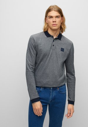 Boss Polo Shirt 'Peoxfordlong In Beige