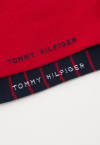 Tommy Hilfiger WOMEN SMALL STRIPE 2 PACK - Kojinės - red/navy