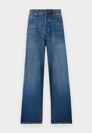 JJIRON JJORIGINAL - Avar lõikega teksad - blue denim