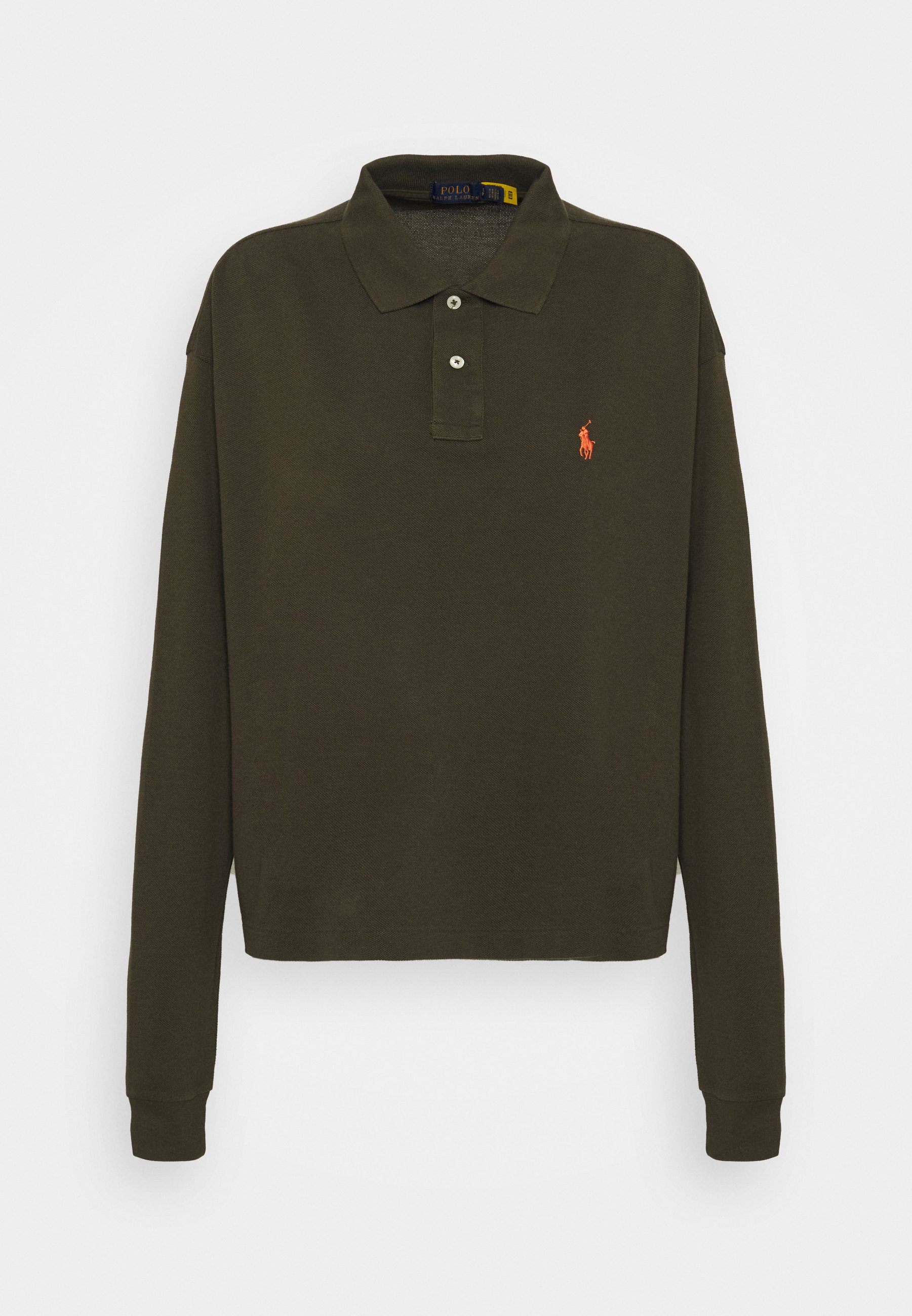 mens brown ralph lauren polo shirt