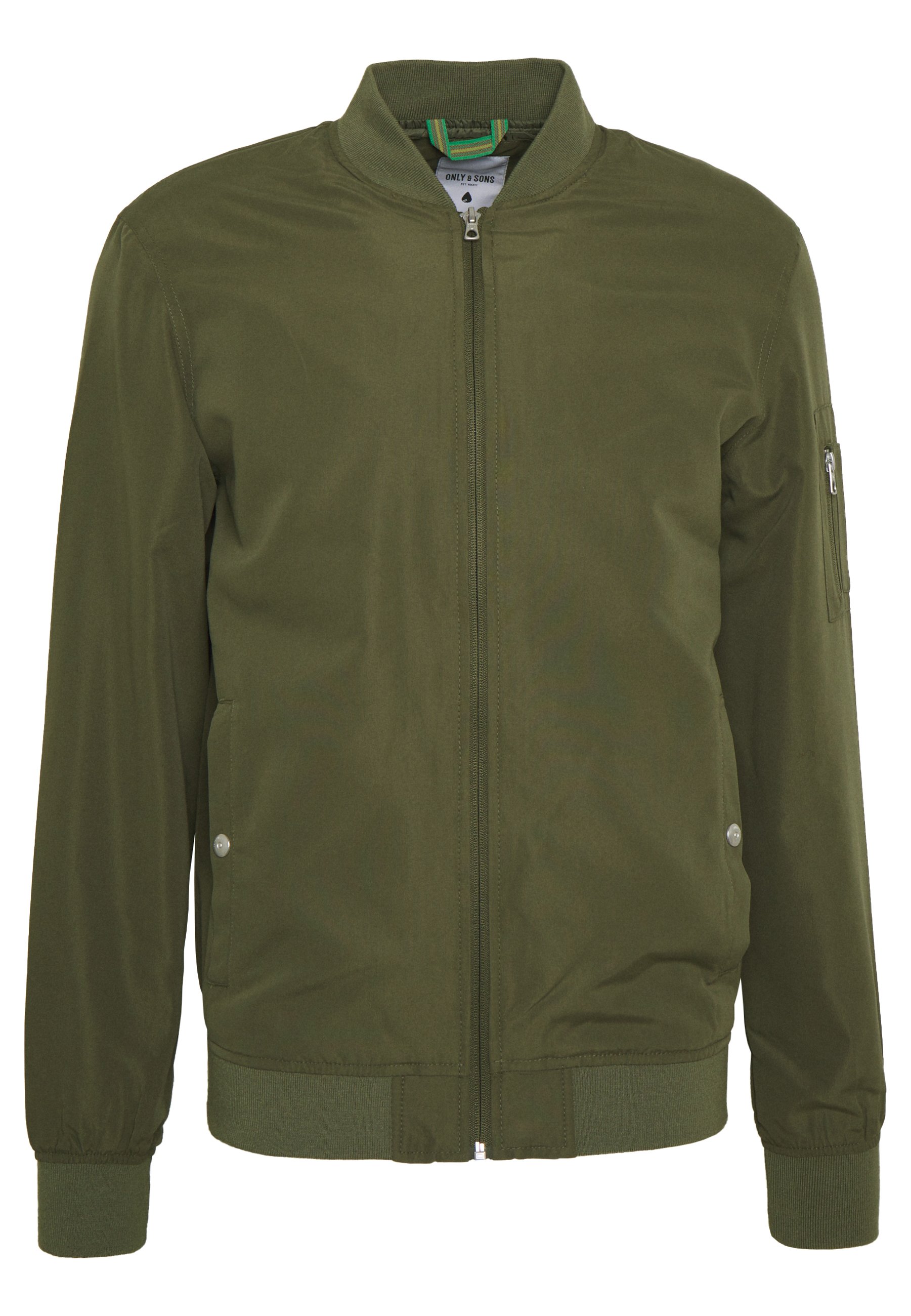 olive bomber jacket mens