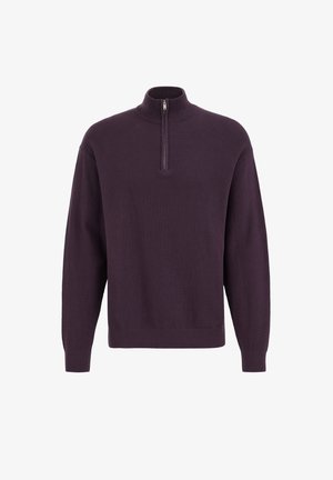 WE Fashion, Jersey de punto - aubergine