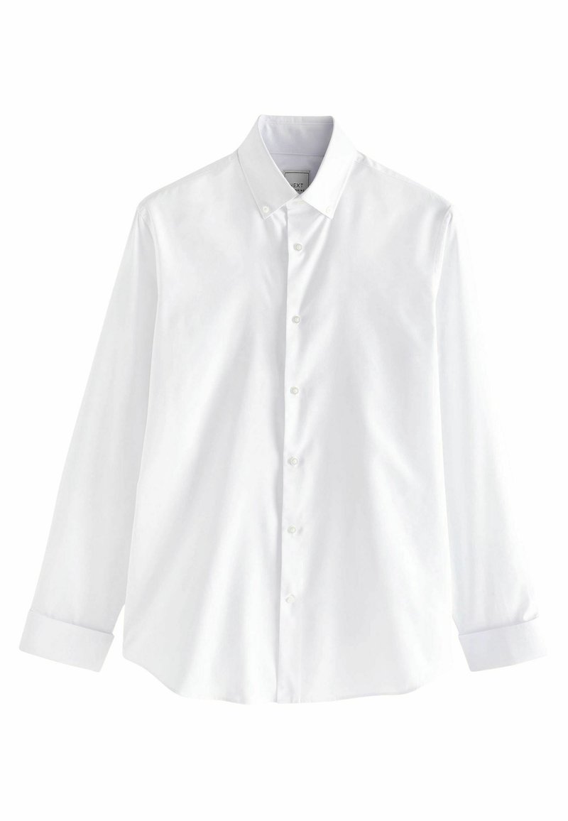 Next - EASY CARE OXFORD  REGULAR FIT DOUBLE CUFF - Košile - white, Zvětšit