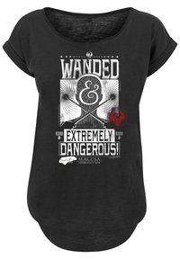 F4NT4STIC PHANTASTISCHE TIERWESEN WANDED AND EXTREMELY DANGEROUS - T-shirts med print - black