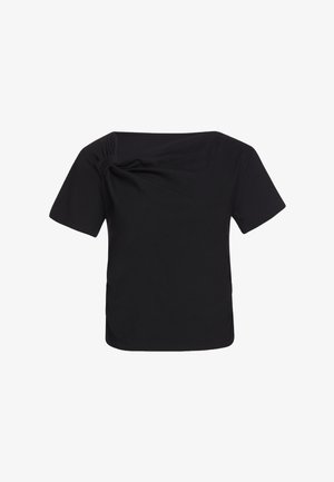 usha, T-shirts basic - black