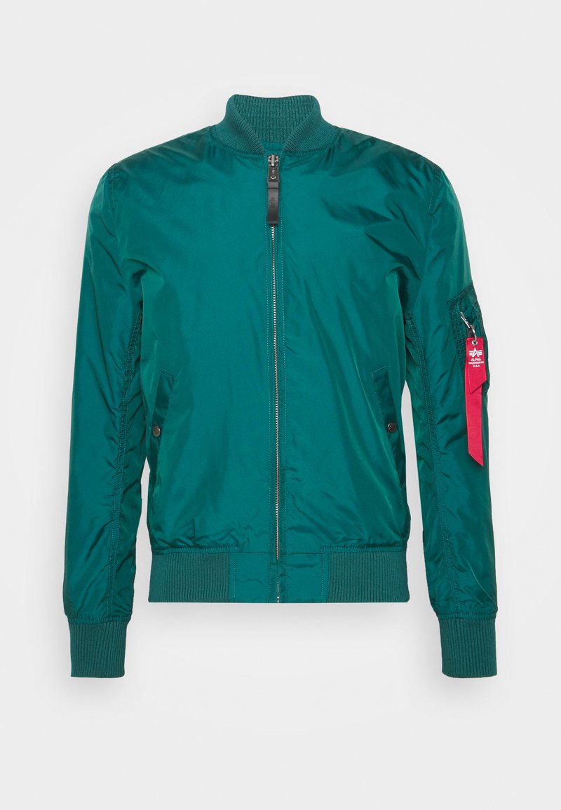 Alpha Industries Blusão aviador - deep petrol